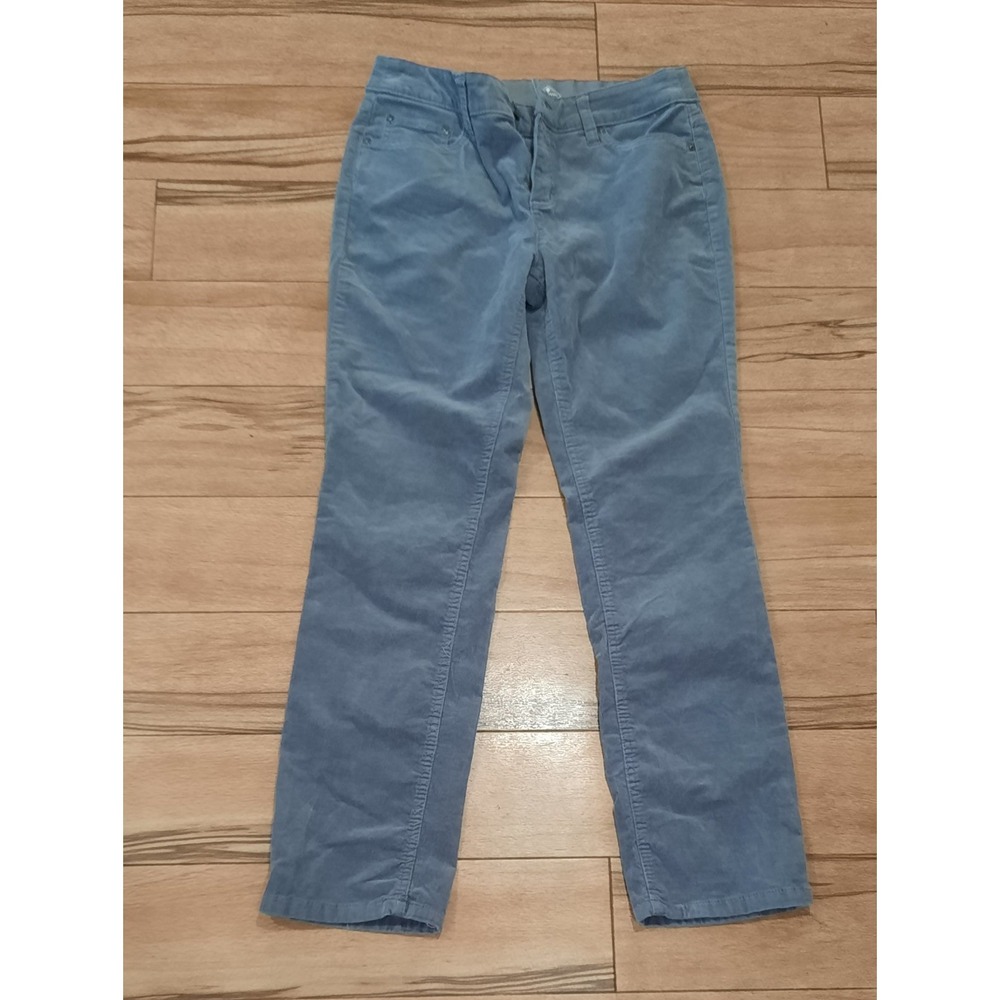 St Johns Bay‎ Corduroy Pants Womens Gray Mid-Rise Bootcut Jeans